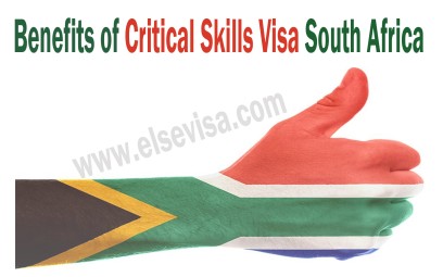 Benefits of critical skills visa South Africa